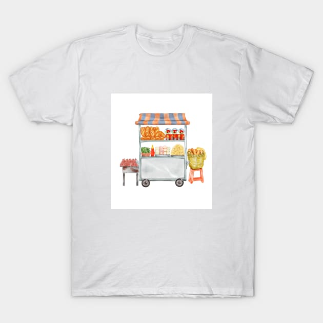 Banh mi T-Shirt by Vivid_La_Vie